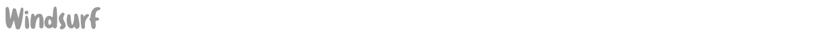 Windsurf font preview